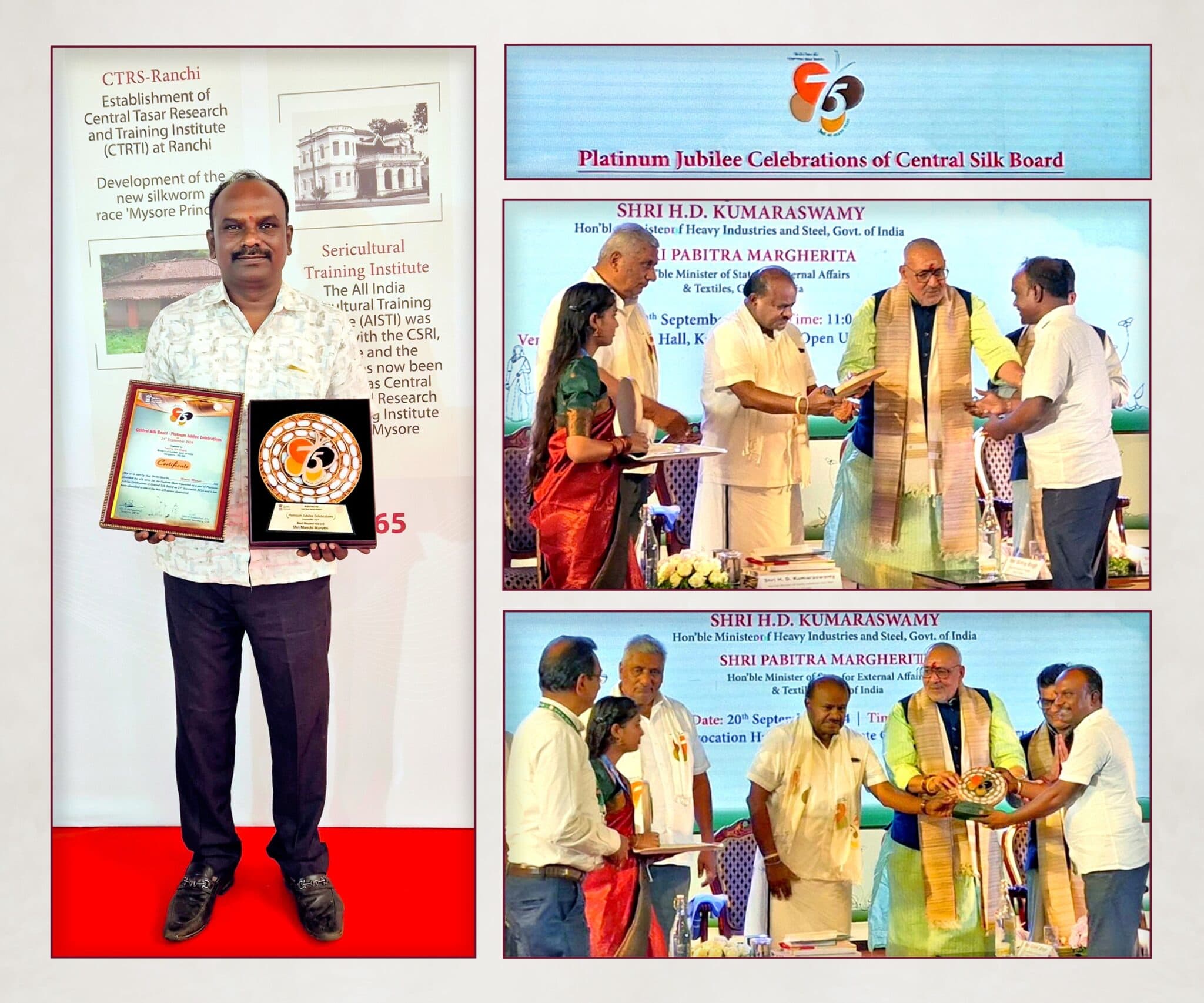 Maruthi Manchi โ award-winning master weaver